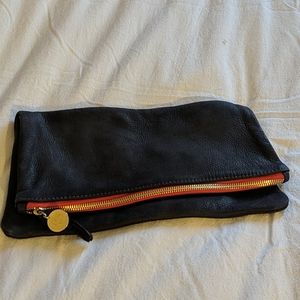 Clare Vivier fold over envelop